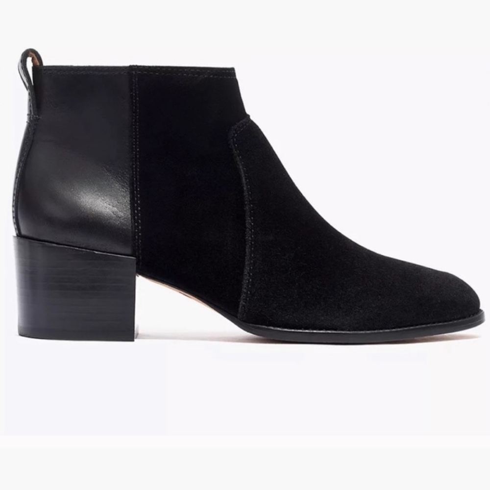 Madewell Boack Asher Boot in Leather and Suede Size 8 J8308